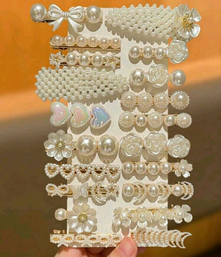 Pearl Hair Clips